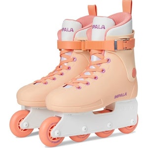 Impala Lightspeed Women's US 12 Apricot White Inline Rollerskates Shoes VER1269