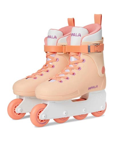 Impala Lightspeed Women's US 12 Apricot White Inline Rollerskates Shoes VER1269