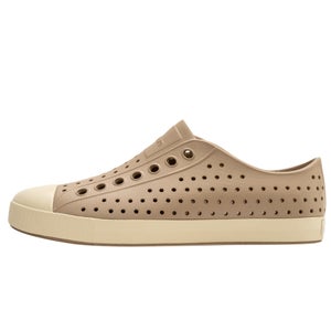 Native Shoes Jefferson Sneaker Men's 13 Flax Tan Perforated Casual Shoes VER1109