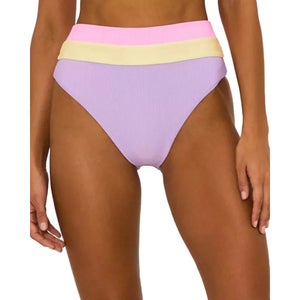 Beach Riot Heidi Bikini Bottoms Women's Medium Sublime Spring Colorblock JZZ834