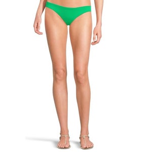 BECCA Color Code Adela Hipster Women Small Emerald Stretch Swimwear Beach JZZ923