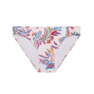 Lauren Ralph Lauren Bikini Bottom Women's 14 White Twist Side Swimwear JZZ884