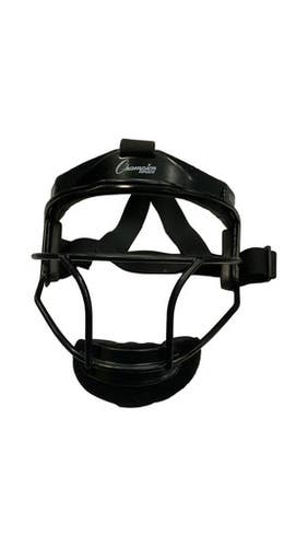Used Champion Sports FIELDERS MASK BB/SB Fielders Mask Black LG 11859-S000028100