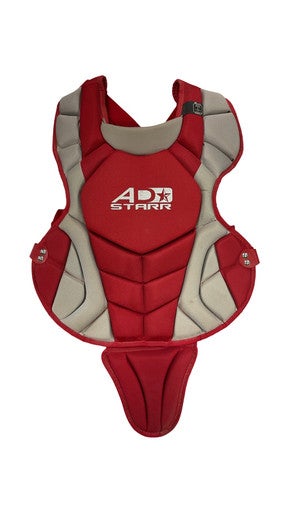Used AD STARR Catchers Chest Protector Red Junior 11859-S000028094