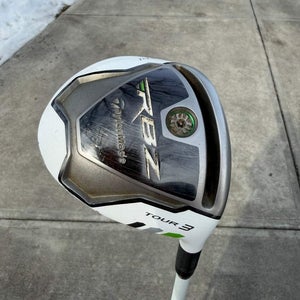 Taylormade Rocketballz RBZ Tour 3-Wood 14.5 Matrix Ozik Stiff Flex 43.25 +HC