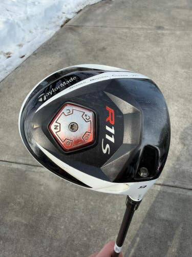 Taylormade R11s TP Driver 9 RIP Phenom TP Extra Stiff Flex 45 +HC