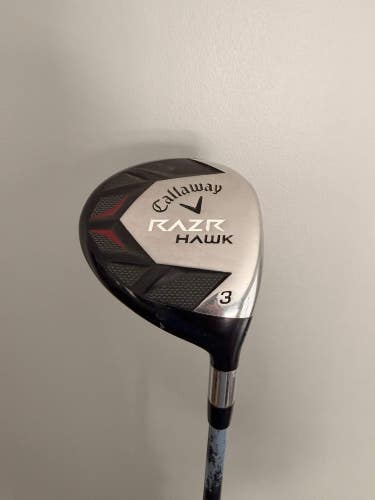 Callaway Razrhawk 3-Wood Mid Torque 60g Stiff Flex 42.75