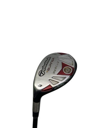 Used Taylormade BURNER RESCUE Mens Hybrid Club LH 3 Hybrid 11347-S000262951