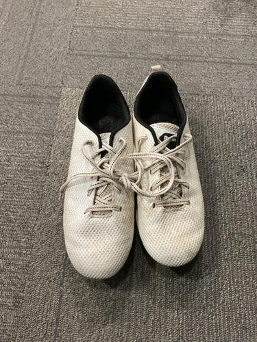 Used Riddell Adult FB Cleats White Senior 6 11614-S000230098