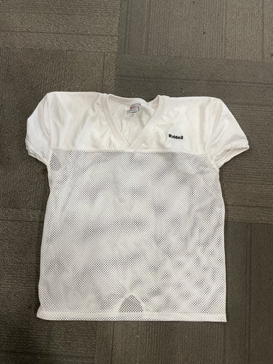 Used Riddell FB Top Adult White SM 11614-S000230096