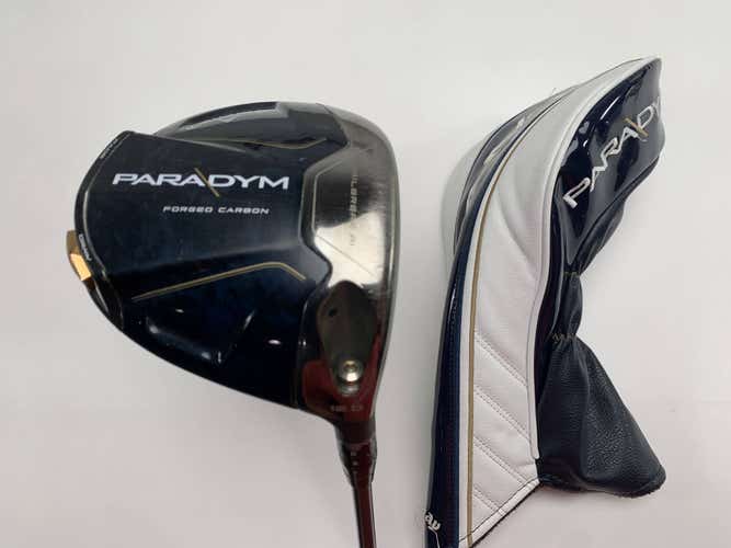 Callaway Paradym Driver 12* HZRDUS 5.5 Gen 4 Dual Torsional 50g Regular RH HC