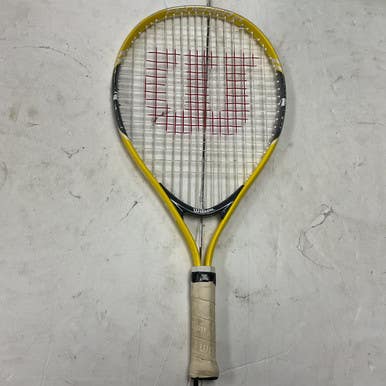 Used Wilson ROGER FEDERER 21 Junior Tennis Racquet Yellow 21" 11855-S000198669