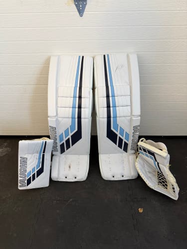 34" Vaughn Ve8 Pro Carbon Regular Goalie Full Set (Used)
