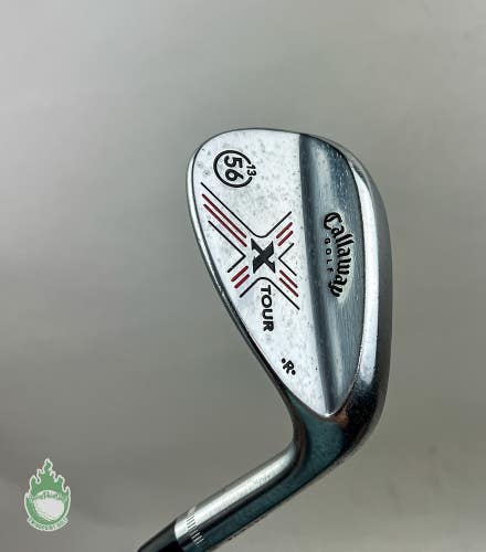 Used Right Handed Callaway X Tour Wedge 56*-13 Wedge Flex Steel Golf Club