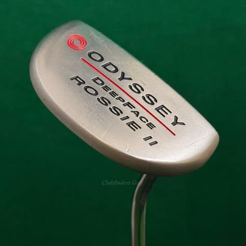 Odyssey DeepFace Rossie II Double-Bend 35" Mid-Mallet Putter Golf Club