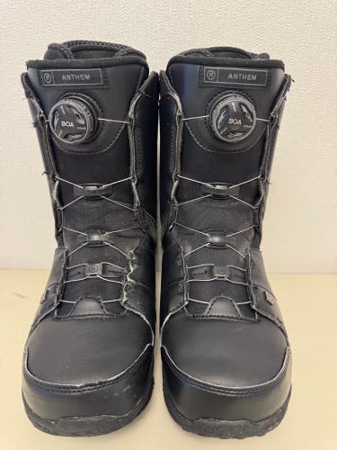Men's Size M 9.0 (W 10.0) Ride Anthem Snowboard Boots Medium Flex All Mountain (Used)