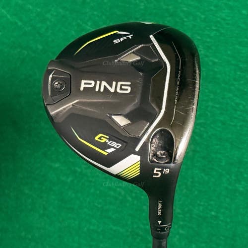 Ping G430 SFT 19 Fairway 5 Wood Ping Alta CB 65 Graphite Seniors w/ HC
