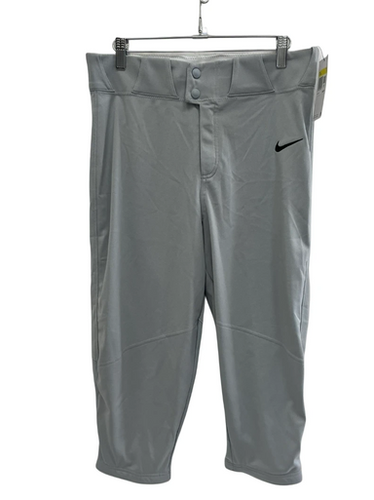 New Nike Vapor Select Mens SM Grey Baseball Pants 11692-S000146071