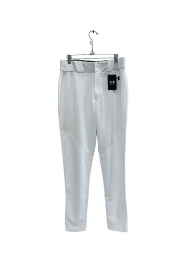 New Under Armour Adult Medium OB Mens Baseball Pants White 11692-S000146070