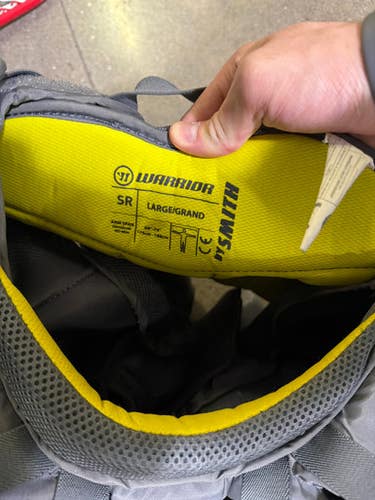 Used Warrior RITUAL G2 SR Senior Body Armor LG 11605-C000212827