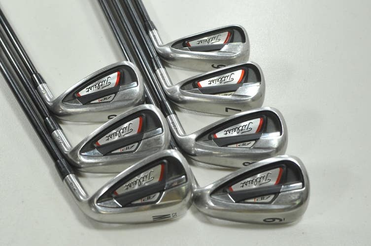 Titleist 714 AP1 6-PW,48*,52* Iron Set RH Regular/Senior Flex Graphite # 198459