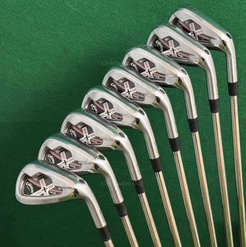 Callaway X Tour Forged 3-PW Iron Set Dynamic Gold R300 Steel Regular