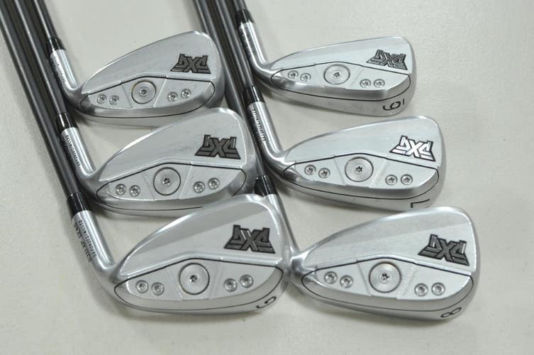 PXG Gen6 0311 XP Double Chrome 6-W,GW Iron Set RH Senior Flex Graphite # 210480