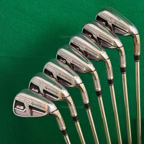 TaylorMade M6 4-PW Iron Set KBS Max 85 Steel Stiff