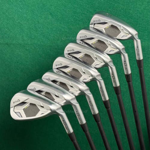 Ping G430 Black Dot  6-PW,45,50 Iron Set Ping Alta CB AWT Graphite Seniors