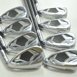 Ping G430 6-W,45*,50*,58* Iron Set Stiff Flex Right Alta CB AWT Graphite #210393