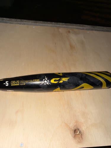 2020 DeMarini CF Composite USSSA Certified Bat (-5) 27 oz 32" (Used)