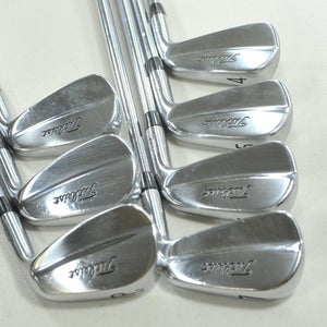 Titleist 620 MB 4-PW Iron Set X-Stiff Flex RH Project X Rifle 6.5 Steel # 210513