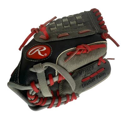Used Rawlings MT95GB BB/SB Glove T-ball Grey 9 1/2" 11406-S000108845