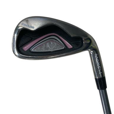 Used Maxfli BLACK MAX Women Individual Iron RH 6 Iron 11406-S000108618