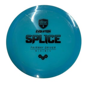 Used Discmania SPLICE EVOLUTION Disc Golf Driver Carolina Blue 11406-S000108671