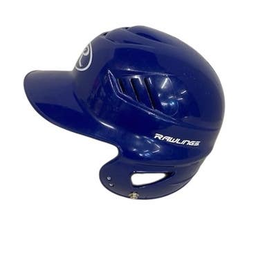 Used Rawlings RCFH Batting Helmet No Mask Royal Blue S/M 11406-S000108337