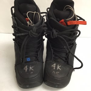 Kid's Size 4.0 Burton Progression Snowboard Boots