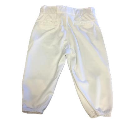 Used Rawlings YLNCHKP-W-90 BB/SB Pant Boys White LG 11730-S000069292