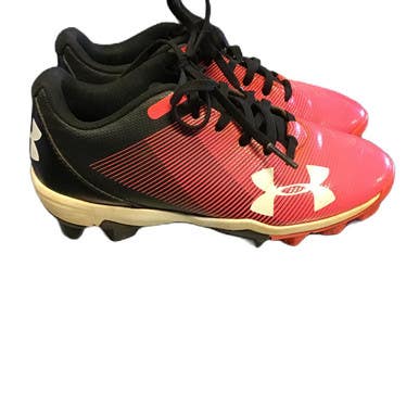 Used Under Armour 1297316-002 BB/SB Cleats Pink Junior 01.5 11730-S000069298