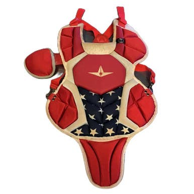 Used All-Star CPCC912S7X Catchers Chest Protector Red Youth 11730-S000069300