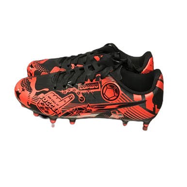 Used Puma 108775-04 Soccer Cleats Black Junior 03 11730-S000069366