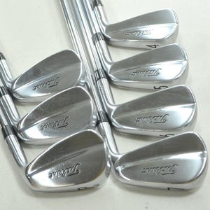 Titleist 620 MB 4-PW Iron Set X-Stiff Flex RH Project X Rifle 6.5 Steel # 210512