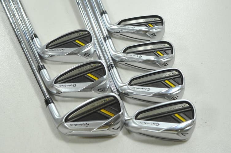 TaylorMade RocketBladez 4-PW Iron Set Stiff Flex Right 85g Steel # 208500