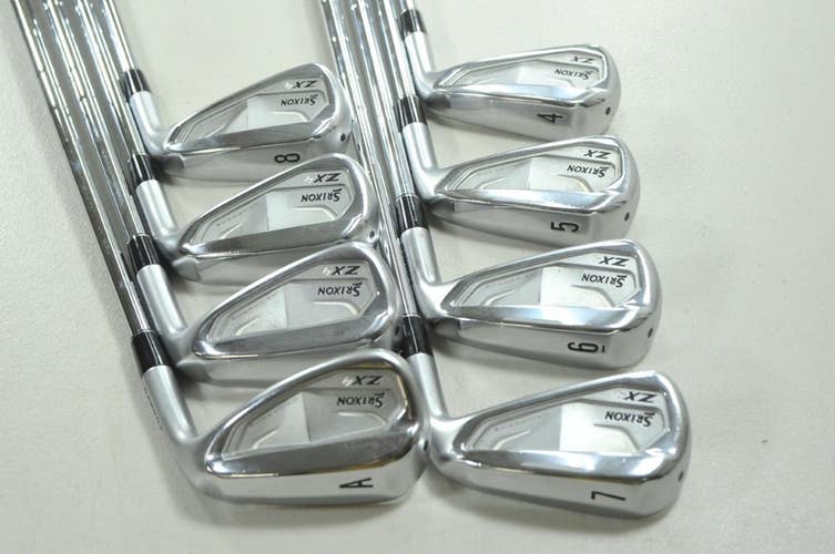Srixon ZX4 MK II 4-PW,AW Iron Set Stiff Flex Right KBS Tour Lite Steel # 210243