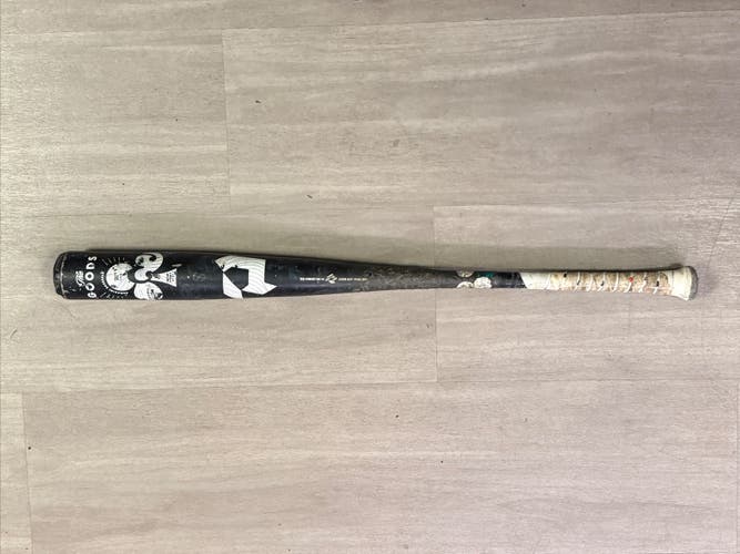 2023 DeMarini The Goods One Piece Alloy BBCOR Certified Bat (-3) 31 oz 34" (Used)