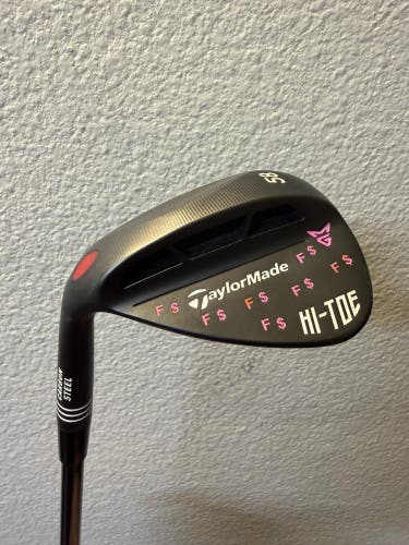Men's TaylorMade Hi-Toe Left Hand Wedge Stiff Flex 58 Degree Steel Shaft (Used)