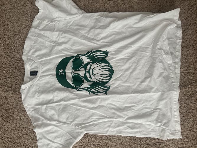 New York Jets Mangold White XL Adult Unisex Shirt (New)