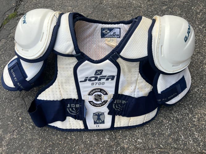 Large Senior Jofa 8700 Shoulder Pads NHL Pro Stock (Used)