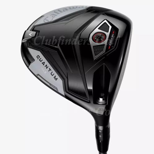 NEW Callaway Quantum Max 9 Driver Denali Frost 60g 6.0 Graphite Stiff w/HC