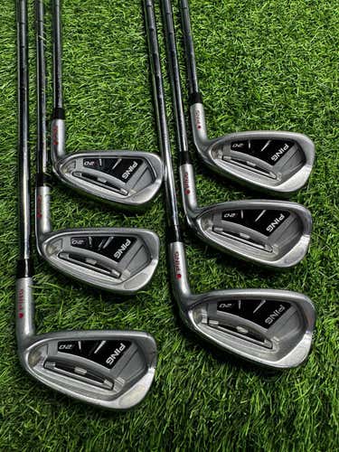 PING i20 - Red Dot - IRON SET 5-Pw - Steel - Stiff Flex - RH